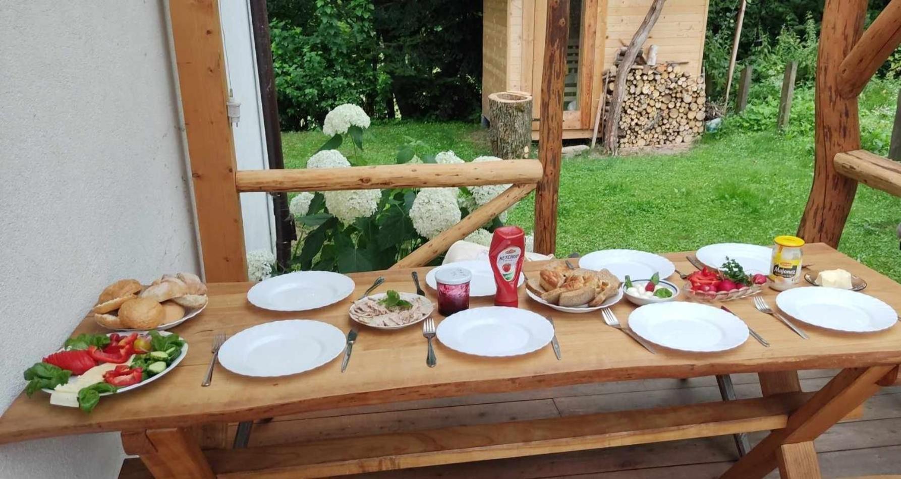 Bieszczadzki Kat Villa Lesko Exterior foto
